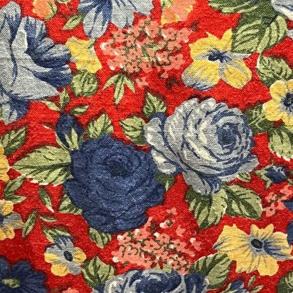 Vintage 90s dress floral print prairie, romantic cottagecore, granny 100% cotton - Picture 4 of 15